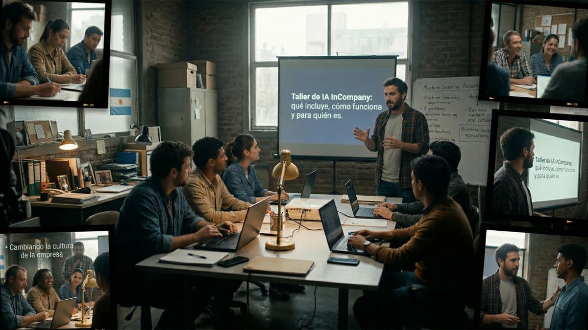 Taller de IA InCompany: qué incluye, cómo funciona y para quién es